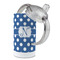 Polka Dots 12 oz Stainless Steel Sippy Cups - Top Off