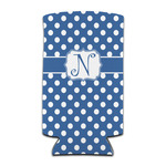 Polka Dots Can Cooler (tall 12 oz) (Personalized)