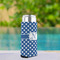 Polka Dots Can Cooler - Tall 12oz - In Context