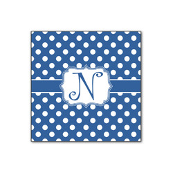 Polka Dots Wood Print - 12x12 (Personalized)