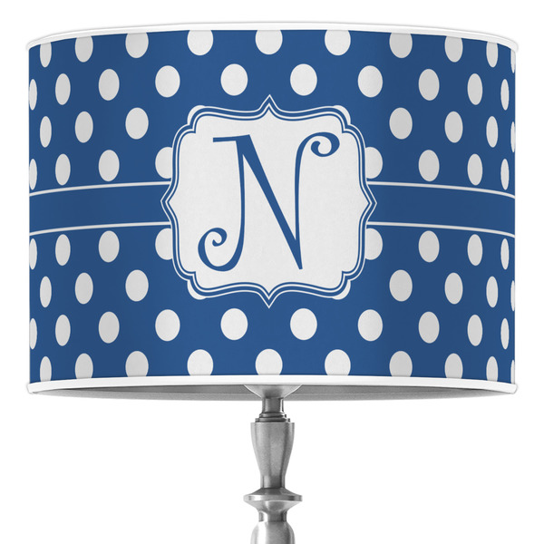 Custom Polka Dots Drum Lamp Shade (Personalized)