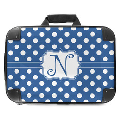 Polka Dots Hard Shell Briefcase - 18" (Personalized)