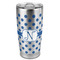 Polka Dots 20oz Stainless Steel Double Wall Tumbler - Full Print (Personalized)