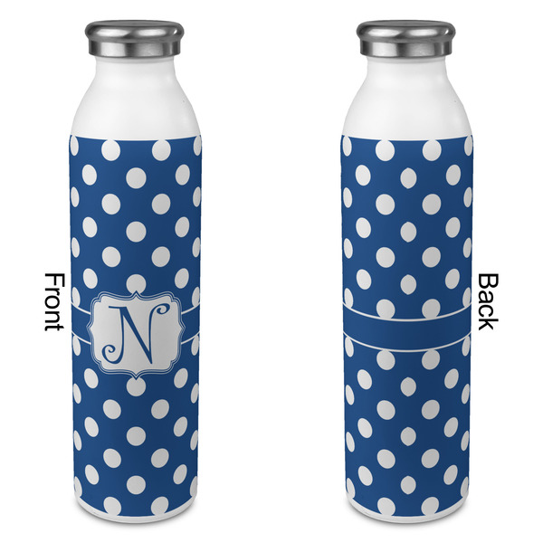 Polka Dots 20oz Water Bottles - Full Print - Approval