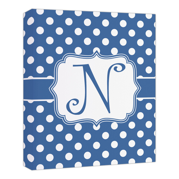 Custom Polka Dots Canvas Print - 20x24 (Personalized)