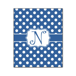 Polka Dots Wood Print - 20x24 (Personalized)