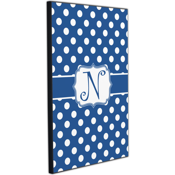 Polka Dots 20x30 Wood Print - Angle View