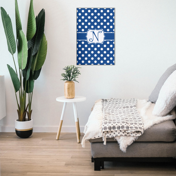 Polka Dots 20x30 Wood Print - In Context