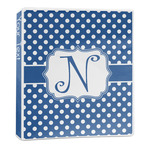Polka Dots 3-Ring Binder - 1 inch (Personalized)