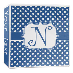Polka Dots 3-Ring Binder - 2 inch (Personalized)