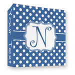 Polka Dots 3 Ring Binder - Full Wrap - 3" (Personalized)