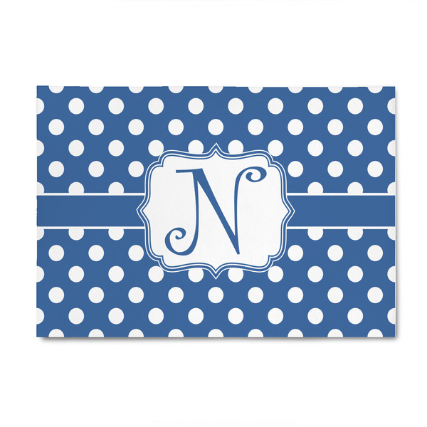 Custom Polka Dots 4' x 6' Indoor Area Rug (Personalized)