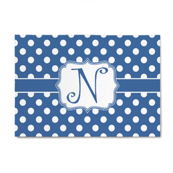 Polka Dots 4' x 6' Patio Rug (Personalized)