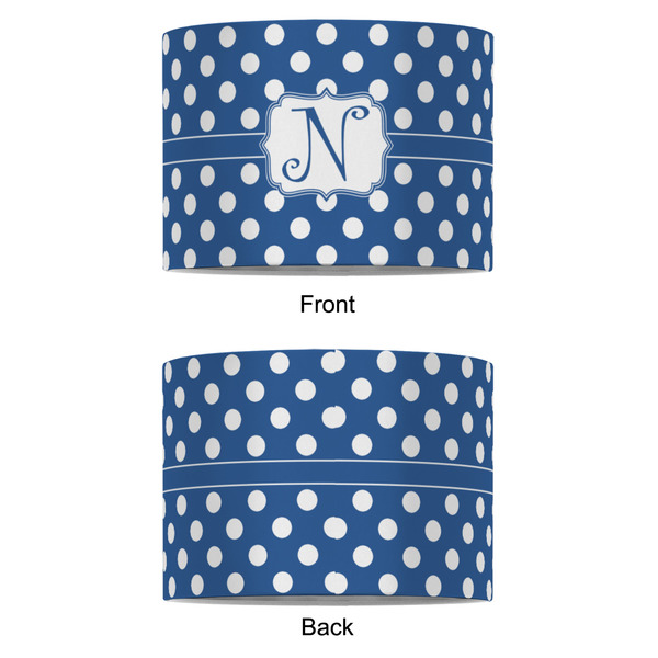 Polka Dots 8" Drum Lampshade - APPROVAL (Fabric)