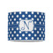 Polka Dots 8" Drum Lampshade - FRONT (Poly Film)