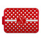 Polka Dots Aluminum Baking Pan with Red Lid (Personalized)