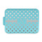 Polka Dots Aluminum Baking Pan with Teal Lid (Personalized)
