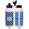 Polka Dots Aluminum Water Bottle - White APPROVAL