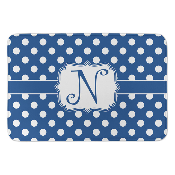 Custom Polka Dots Anti-Fatigue Kitchen Mat (Personalized)