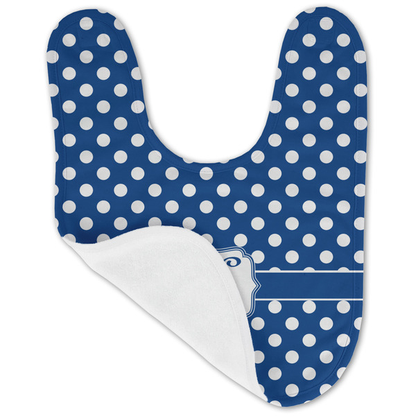 Polka Dots Baby Bib - AFT folded