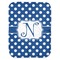 Polka Dots Baby Swaddling Blanket (Personalized)