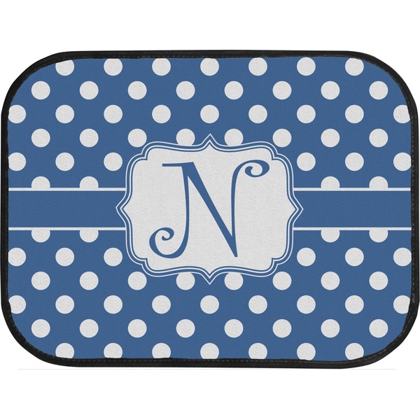 Polka Dots Back Seat Car Mat