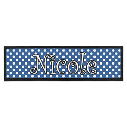 Polka Dots Bar Mat (Personalized)