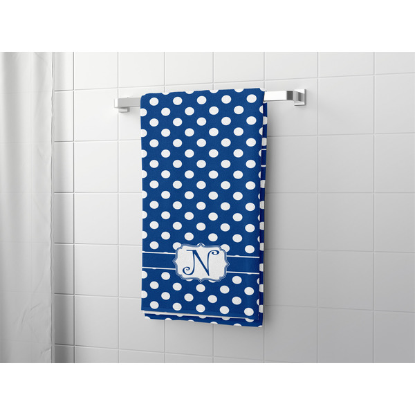 Polka Dots Bath Towel - LIFESTYLE