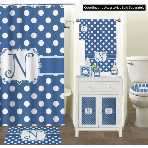 Polka Dots Bathroom Scene