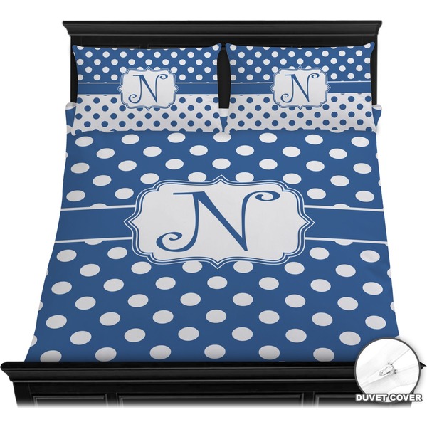 Polka Dots Bedding Set (Queen) - Duvet