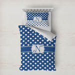 Polka Dots Duvet Cover Set - Twin XL (Personalized)