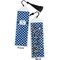 Polka Dots Bookmark with tassel - Front and Back