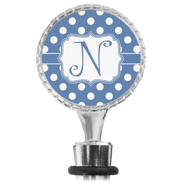 Polka Dots Bottle Stopper Main View