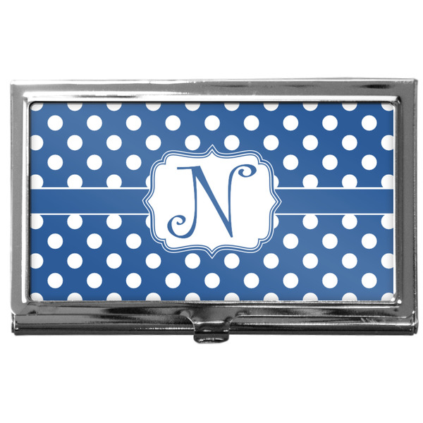 Custom Polka Dots Business Card Case