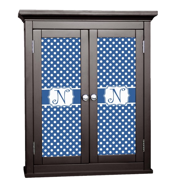Custom Polka Dots Cabinet Decal - Large (Personalized)