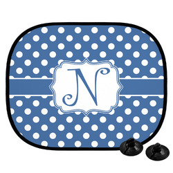 Polka Dots Car Side Window Sun Shade (Personalized)