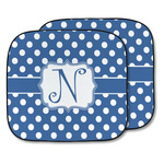 Polka Dots Car Sun Shade - Two Piece (Personalized)