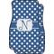Polka Dots Car Floor Mats (Personalized)