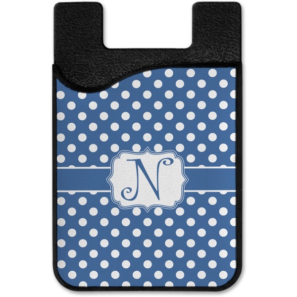 Polka Dots Cell Phone Credit Card Holder