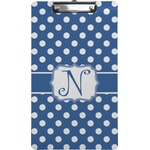 Polka Dots Clipboard (Legal Size) (Personalized)
