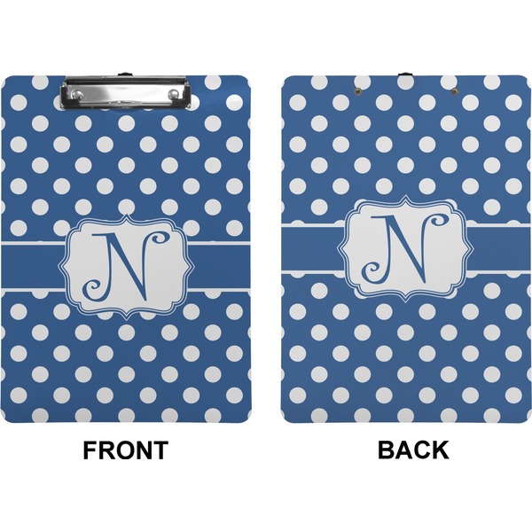 Polka Dots Clipboard (Letter) (Front + Back)