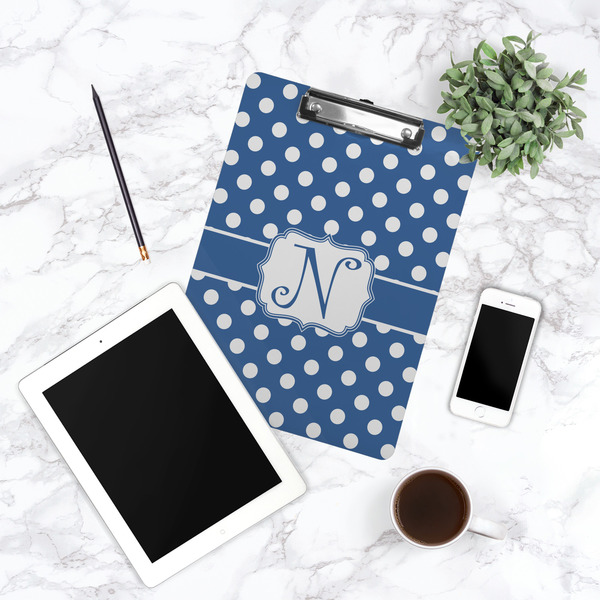 Polka Dots Clipboard - Lifestyle Photo