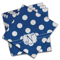 Polka Dots Cloth Napkins (Set of 4) (Personalized)