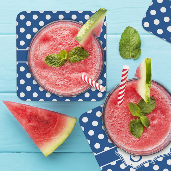 Polka Dots Coaster Set - LIFESTYLE