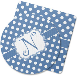 Polka Dots Rubber Backed Coaster (Personalized)