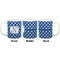 Polka Dots Coffee Mug - 11 oz - White APPROVAL