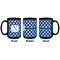 Polka Dots Coffee Mug - 15 oz - Black APPROVAL