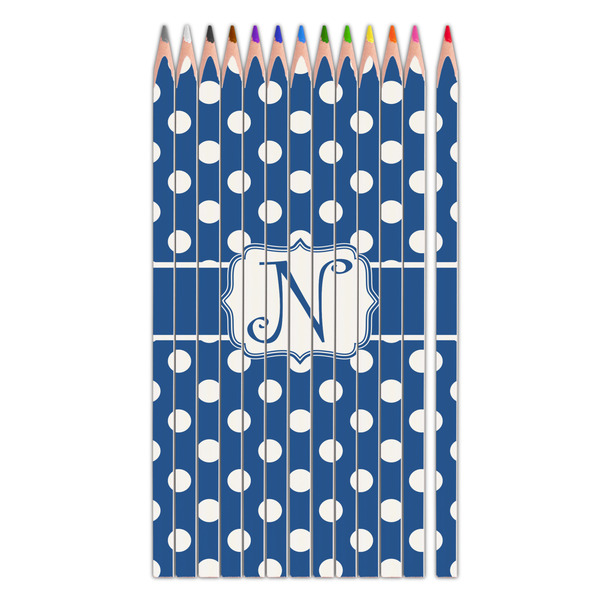 Custom Polka Dots Colored Pencils (Personalized)