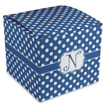 Polka Dots Cube Favor Gift Boxes (Personalized)