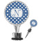 Polka Dots Wine Bottle Stopper (Personalized)